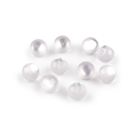 Nasture perlă / ochi de pisică Ø11 mm - 10 buc. | Mimib