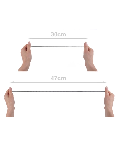 Elastic rotund Ø2,5 mm - 25 m | Mimib