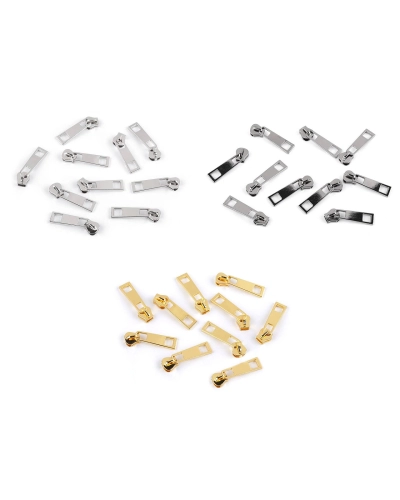 Cursor pentru fermoare metalice No 5 - 10 buc. | Mimib