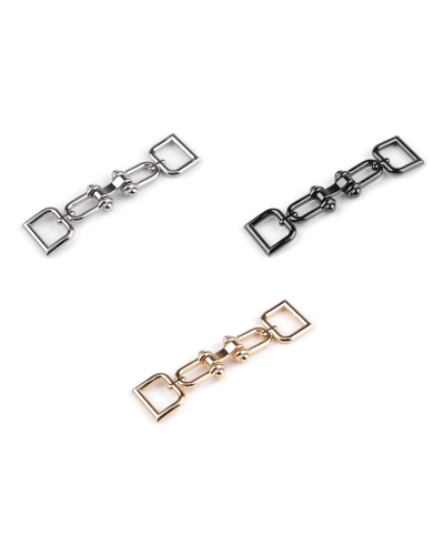 Închizătoare decorativă, lățime buclă 15 mm - 1 pereche | Mimib