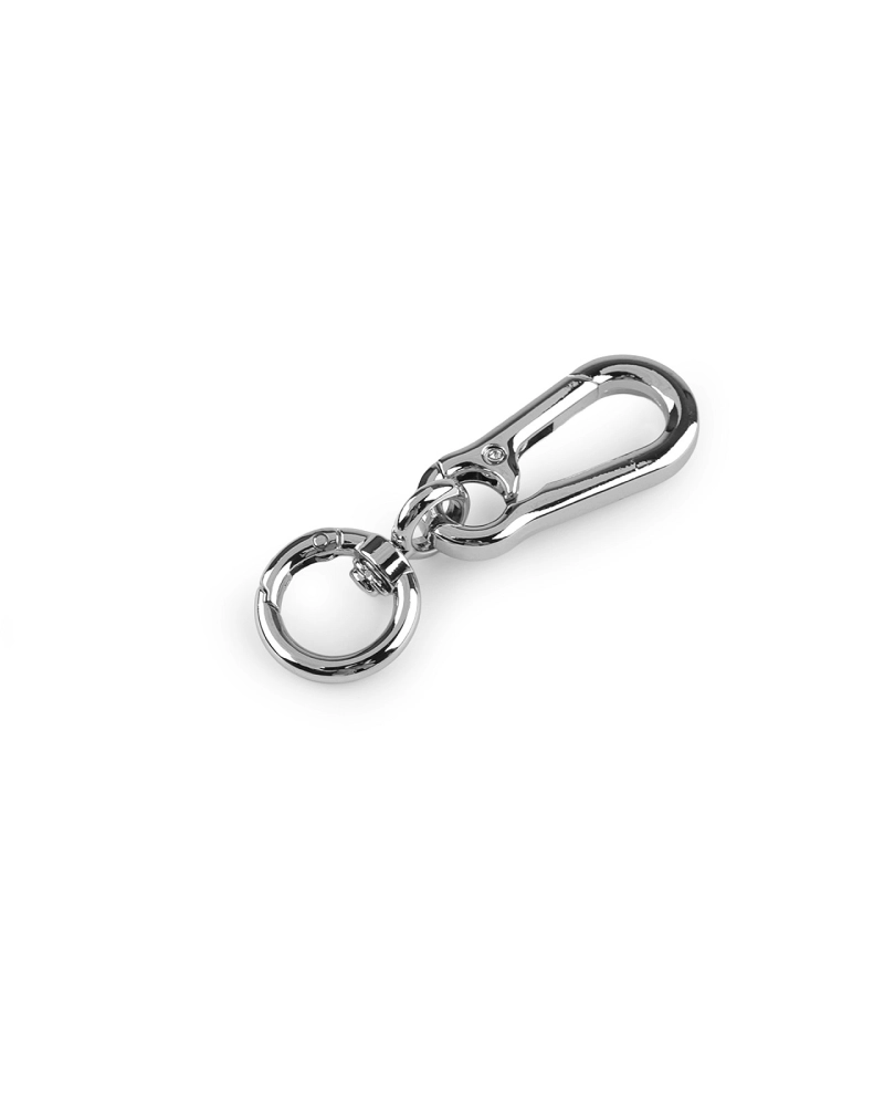 Carabină metalică pivotantă cu ochi carabină 17 mm - 1 buc. | Mimib