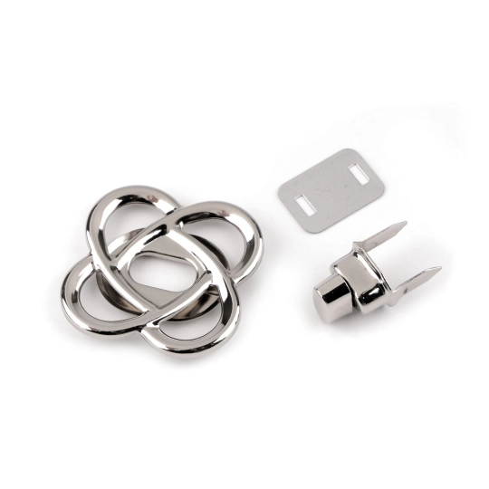 Închizătoare pentru geantă 49x49 mm - 1 set | Mimib