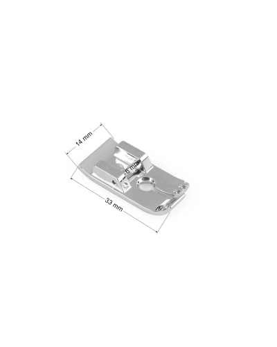 Picioruș metalic pentru tiv, overlock, cusătură dreaptă - 1 buc. | Mimib