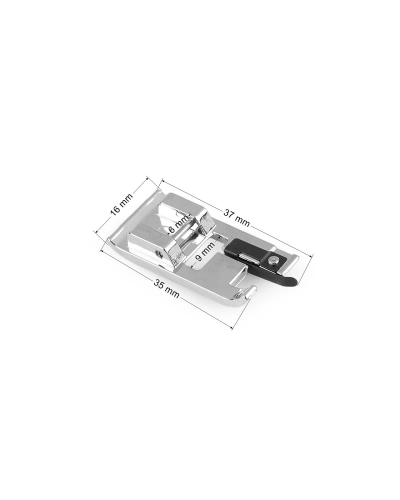 Picioruș metalic pentru tiv, overlock, cusătură dreaptă - 1 buc. | Mimib