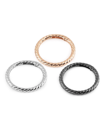 Carabină decorativă rotundă Ø38 mm - 1 buc. | Mimib