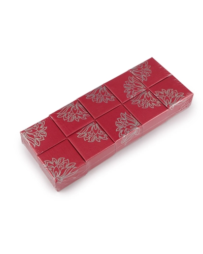Cutie de bijuterii 5x5 cm - 10 buc. | Mimib