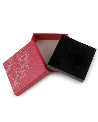 Cutie de bijuterii 9x9 cm - 12 buc. | Mimib