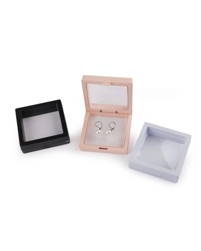 Ramă/cutie cu folie transparentă pentru cadouri 7x7 cm - 1 buc. | Mimib
