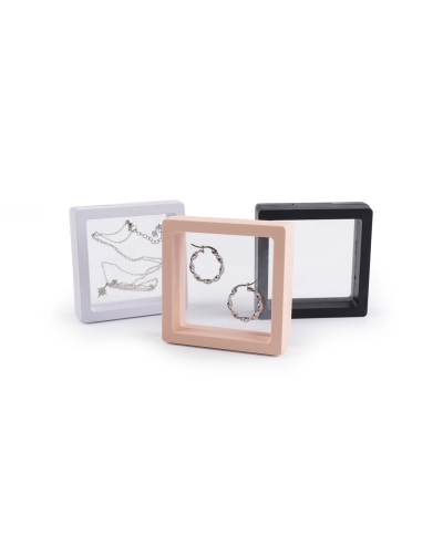 Ramă/cutie cu folie transparentă pentru cadouri 7x7 cm - 1 buc. | Mimib