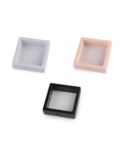 Ramă/cutie cu folie transparentă pentru cadouri 7x7 cm - 1 buc. | Mimib