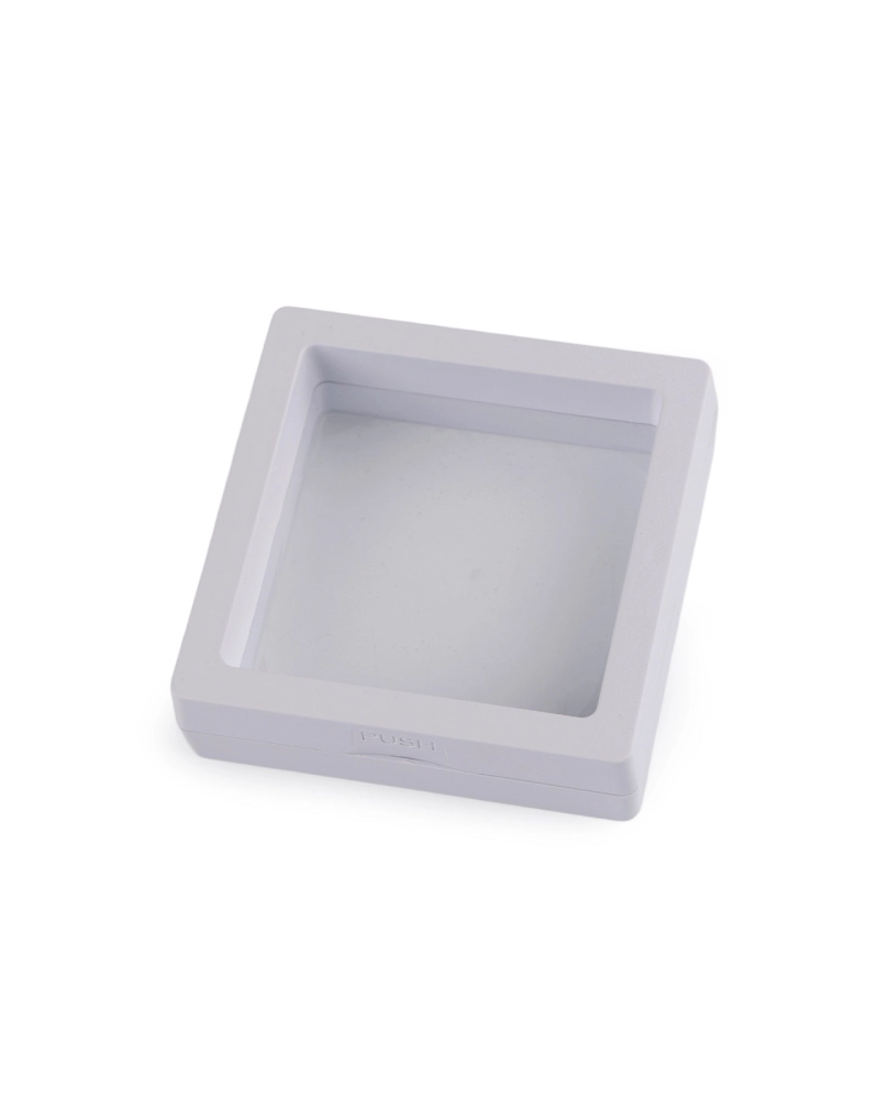 Ramă/cutie cu folie transparentă pentru cadouri 7x7 cm - 1 buc. | Mimib