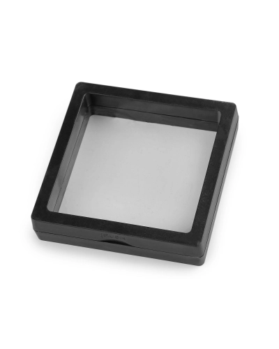 Ramă / cutie cu folie transparentă pentru ambalaj cadou 9x9 cm - 1 buc. | Mimib
