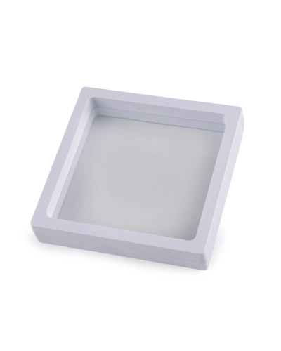 Ramă/cutie cu folie transparentă pentru ambalaj cadou 11x11 cm - 1 buc. | Mimib