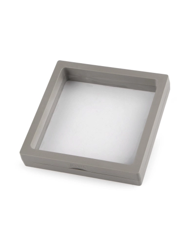 Ramă/cutie cu folie transparentă pentru ambalaj cadou 11x11 cm - 1 buc. | Mimib