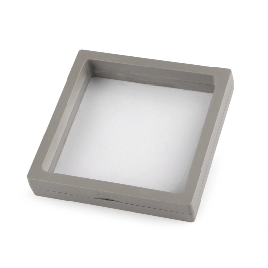 Ramă/cutie cu folie transparentă pentru ambalaj cadou 11x11 cm - 1 buc. | Mimib