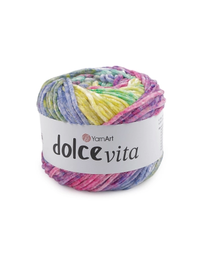 Fir de tricotat Dolce Vita tip chenille 150 g - 1 buc. | Mimib