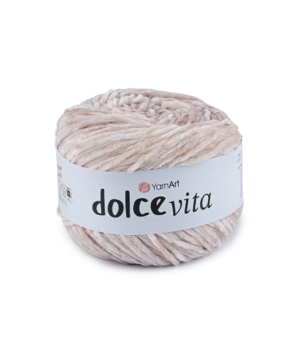 Fir de tricotat Dolce Vita tip chenille 150 g - 1 buc. | Mimib