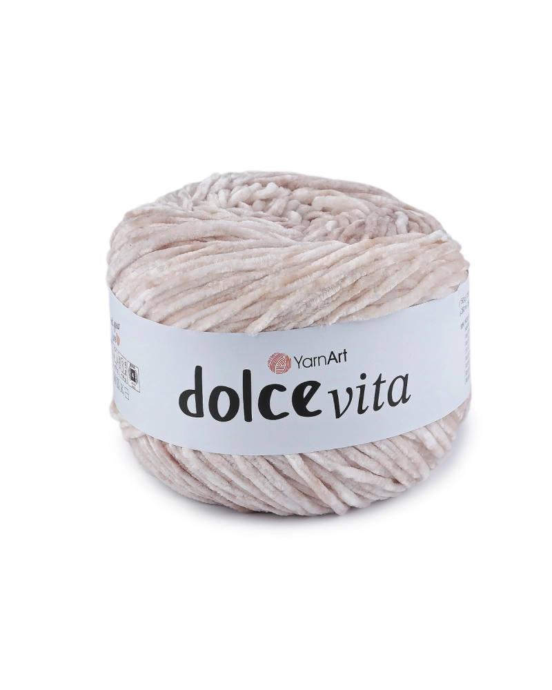 Fir de tricotat Dolce Vita tip chenille 150 g - 1 buc. | Mimib