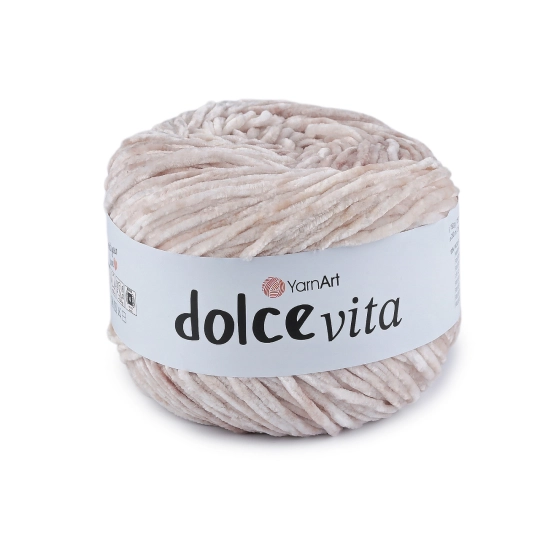 Fir de tricotat Dolce Vita tip chenille 150 g - 1 buc. | Mimib