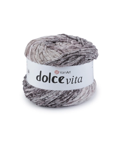 Fir de tricotat Dolce Vita tip chenille 150 g - 1 buc. | Mimib