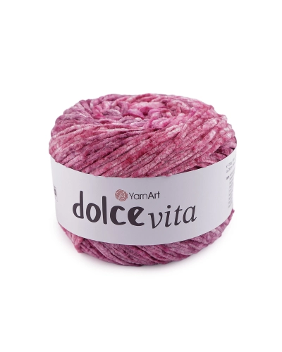 Fir de tricotat Dolce Vita tip chenille 150 g - 1 buc. | Mimib
