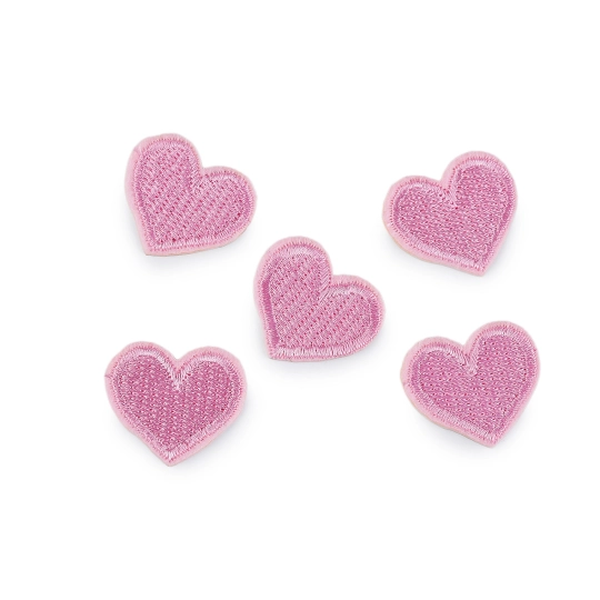 Aplicație termoadeziva inimă - 10 buc. | Mimib