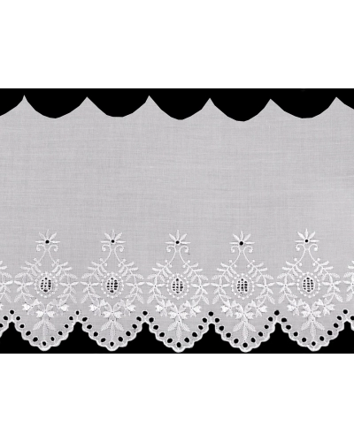 Dantela Madeira cu broderie 22 cm - 1 m | Mimib