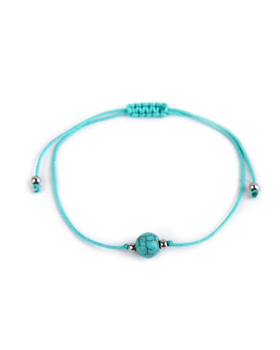 Brățară Shamballa cu imitație de minerale - 1 buc. | Mimib