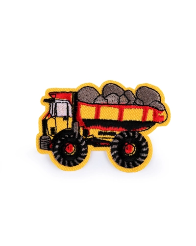 Aplicatii termoadezive tractor, macara, mașină, excavator, pompieri - 10 buc. | Mimib