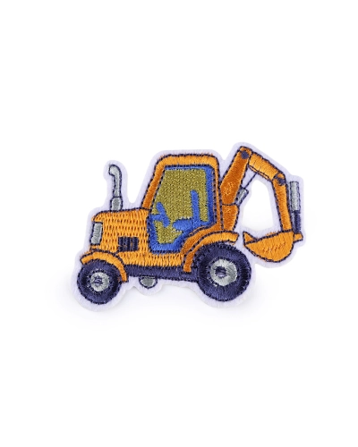 Aplicatii termoadezive tractor, macara, mașină, excavator, pompieri - 10 buc. | Mimib