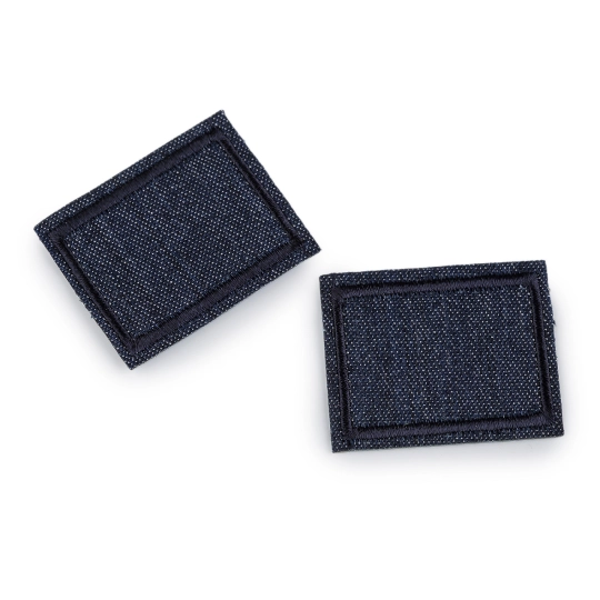 Aplicatie termoadeziva pentru repararea găurilor în blugi 3x4 cm - 10 buc. | Mimib