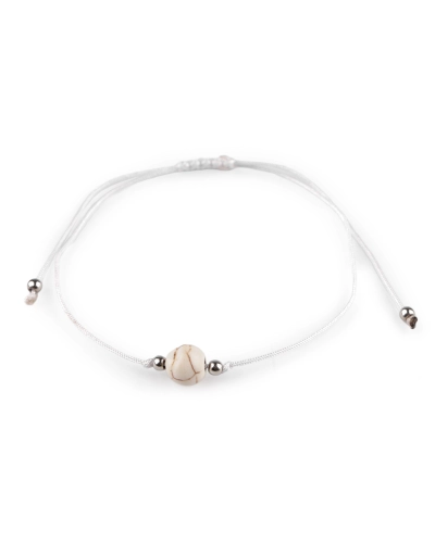 Náramok shamballa minerálna korálka - 1 ks