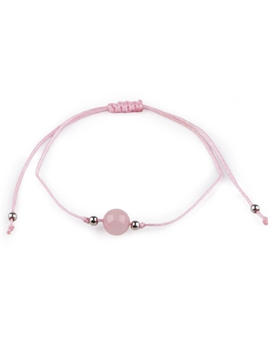 Brățară Shamballa cu mărgele minerale - 1 buc. | Mimib