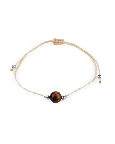 Brățară Shamballa cu mărgele minerale - 1 buc. | Mimib