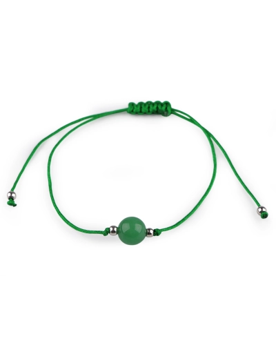 Brățară Shamballa cu mărgele minerale - 1 buc. | Mimib