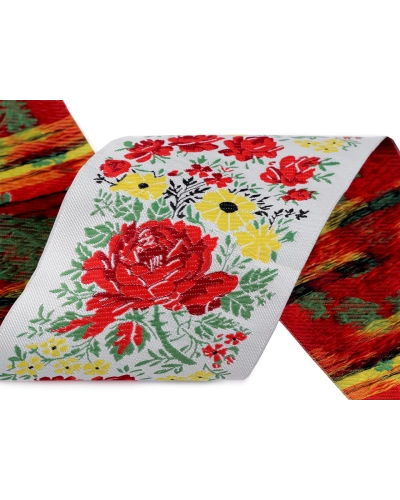 Banda cu motiv tradițional lățime 10 cm - 1 m | Mimib