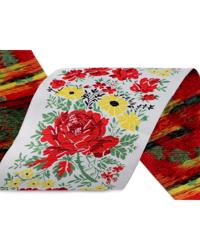 Banda cu motiv tradițional lățime 10 cm - 1 m | Mimib