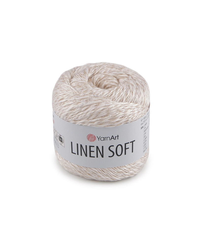 Fir de tricotat Linen Soft 100 g - 1 buc. | Mimib
