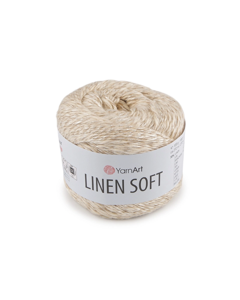 Fir de tricotat Linen Soft 100 g - 1 buc. | Mimib