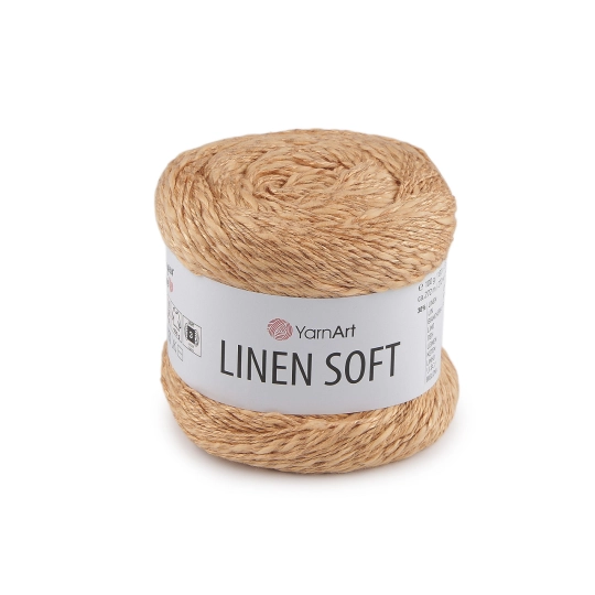 Fir de tricotat Linen Soft 100 g - 1 buc. | Mimib