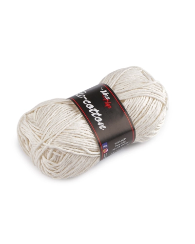 Bavlnená pletacia priadza Re-Cotton 50 g - 1 ks