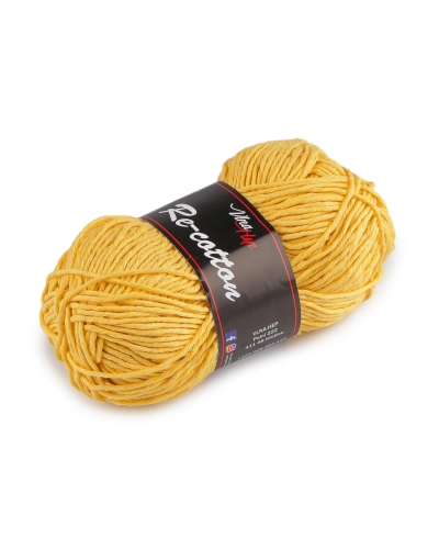 Fir de tricotat din bumbac Re-Cotton 50 g - 1 buc. | Mimib