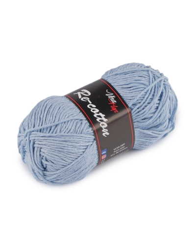 Fir de tricotat din bumbac Re-Cotton 50 g - 1 buc. | Mimib