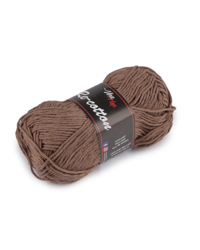 Fir de tricotat din bumbac Re-Cotton 50 g - 1 buc. | Mimib