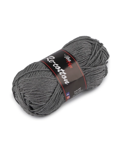 Fir de tricotat din bumbac Re-Cotton 50 g - 1 buc. | Mimib