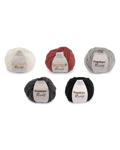 Fir de tricotat Papatya Roving 100 g - 1 buc. | Mimib