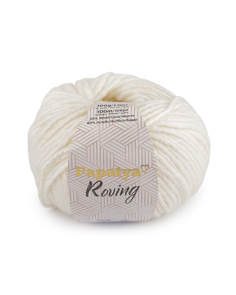 Fir de tricotat Papatya Roving 100 g - 1 buc. | Mimib