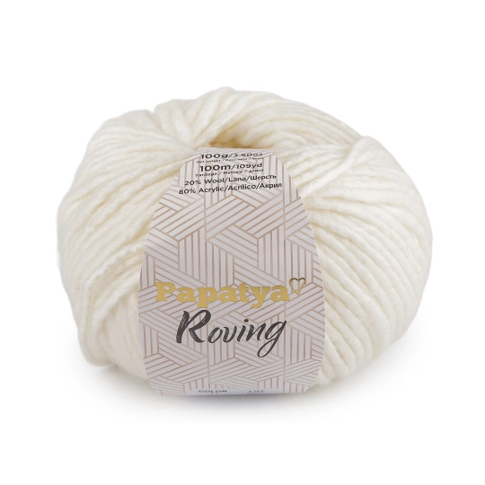 Fir de tricotat Papatya Roving 100 g - 1 buc. | Mimib