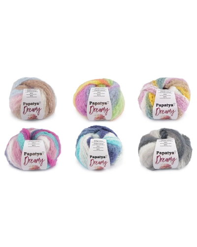 Fir de tricotat Papatya Dreamy 100 g - 1 buc. | Mimib