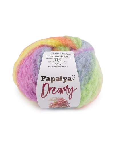 Fir de tricotat Papatya Dreamy 100 g - 1 buc. | Mimib